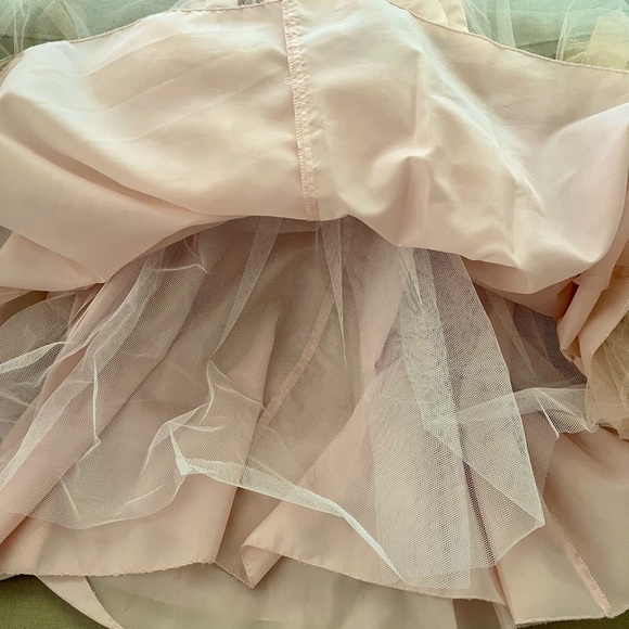 5T Flower Girl Dress Sequins and Tulle - Picture 4 of 8